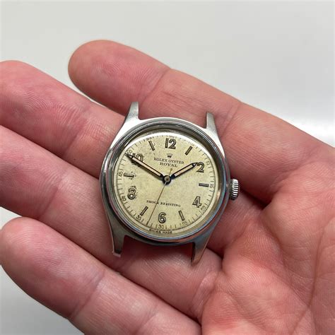 vintage rolex oyster royal shock resisting